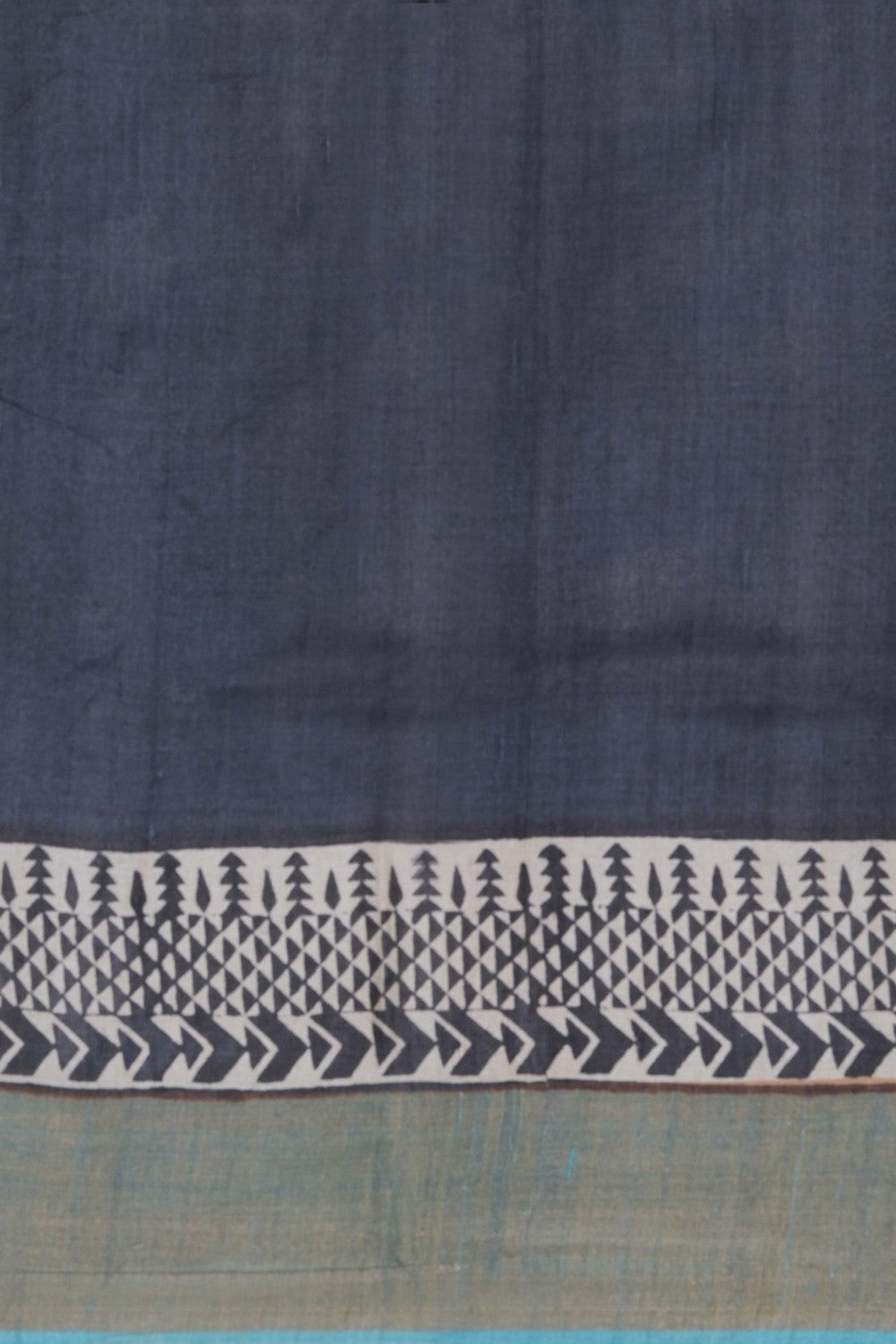 Image of A Beautiful Desi Tussar Printed Saree