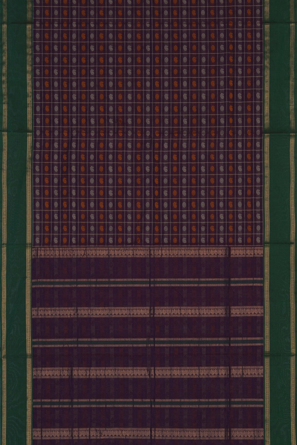 Image of Violet South Cotton Saree
