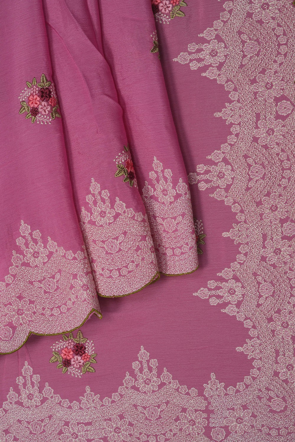 Image of Modern Embroidery Saree