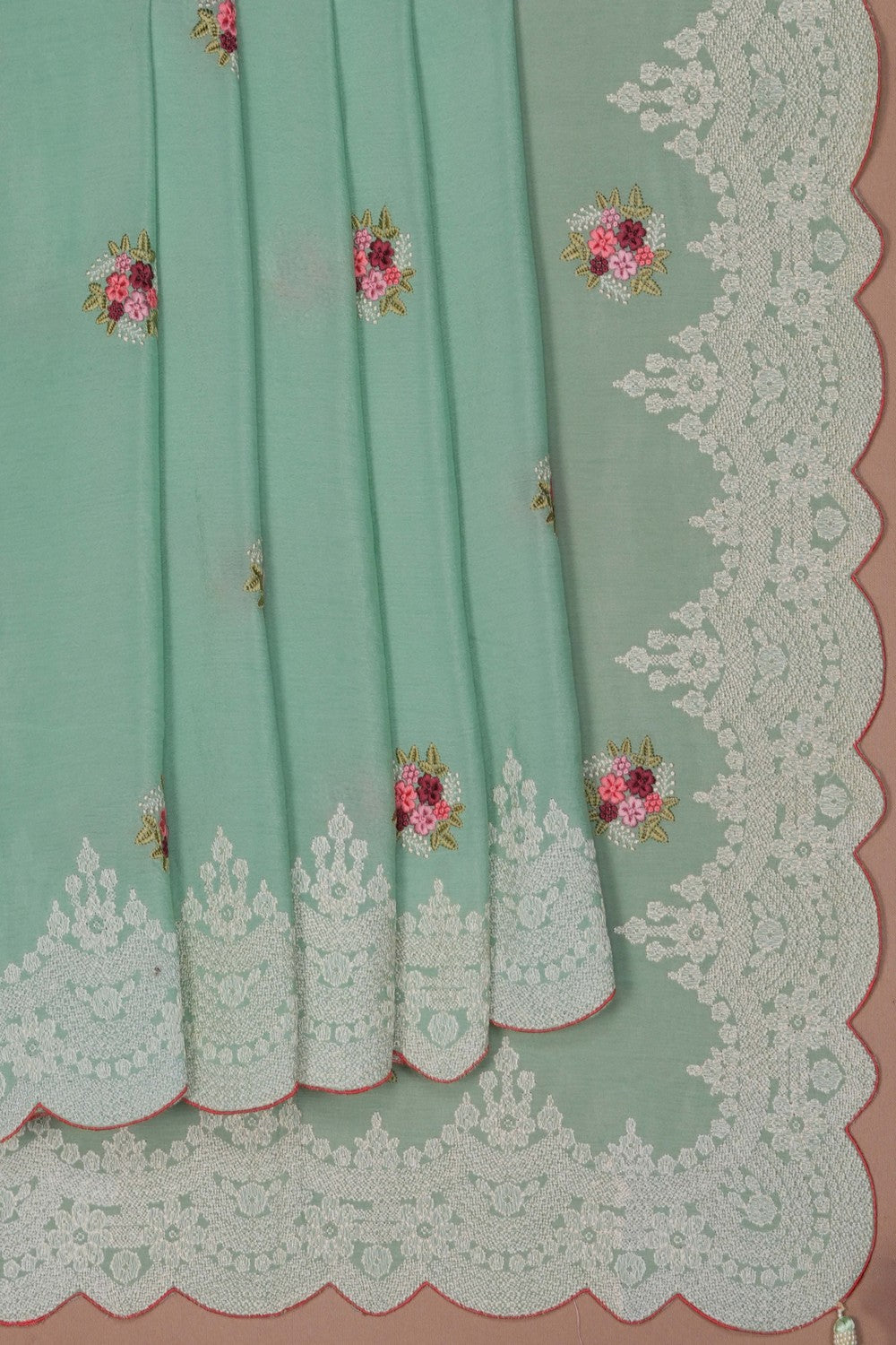 Image of Modern Embroidery Saree