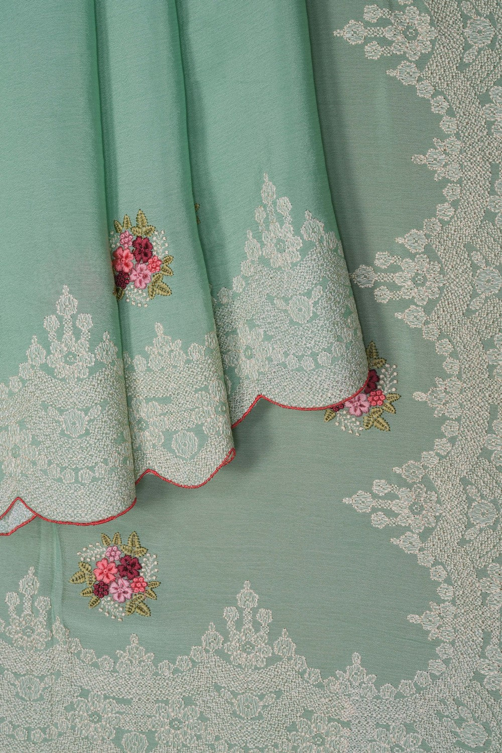 Image of Modern Embroidery Saree