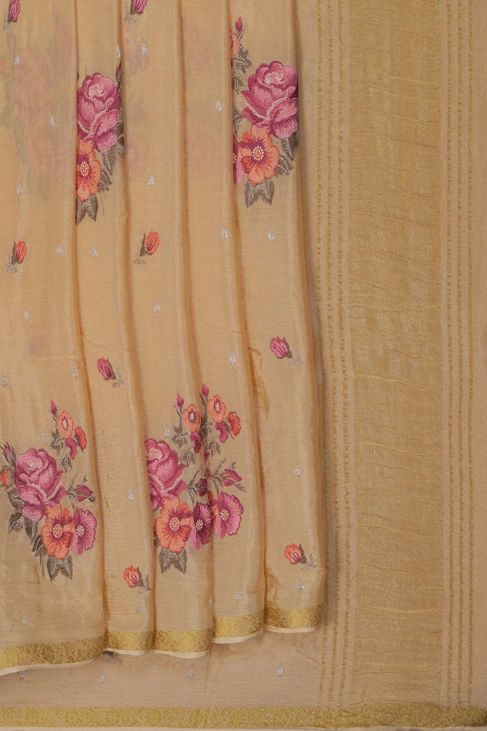 Image of Modern Embroidery Saree