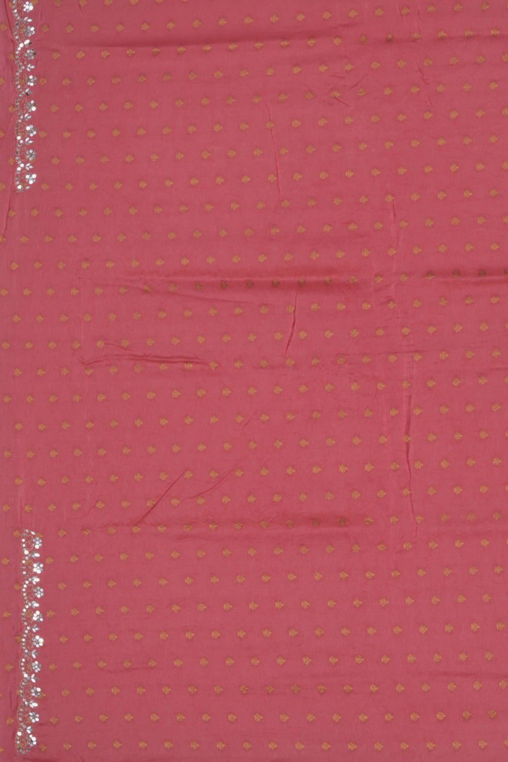 Image of A Pink Embroidered Saree