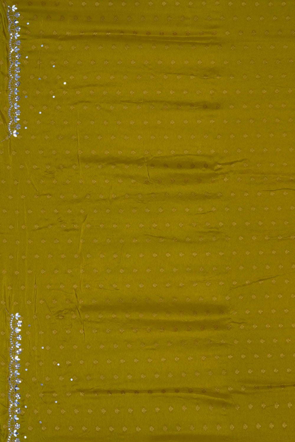 Image of A Green Embroidered Saree