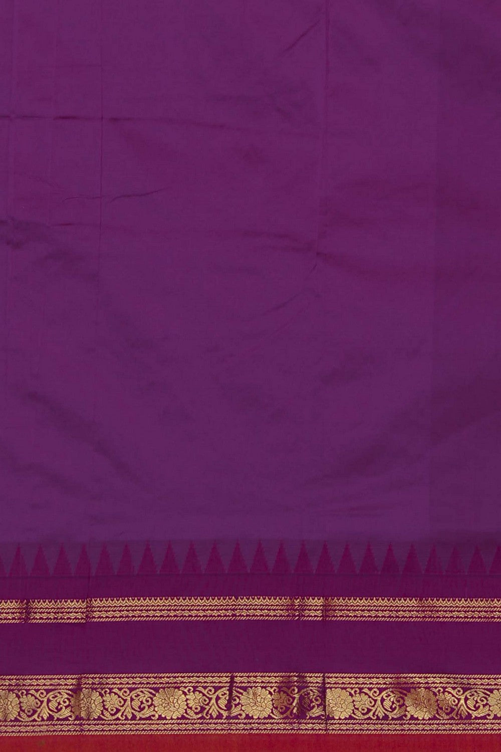 Image of Narayanpet Silk Yellow Saree