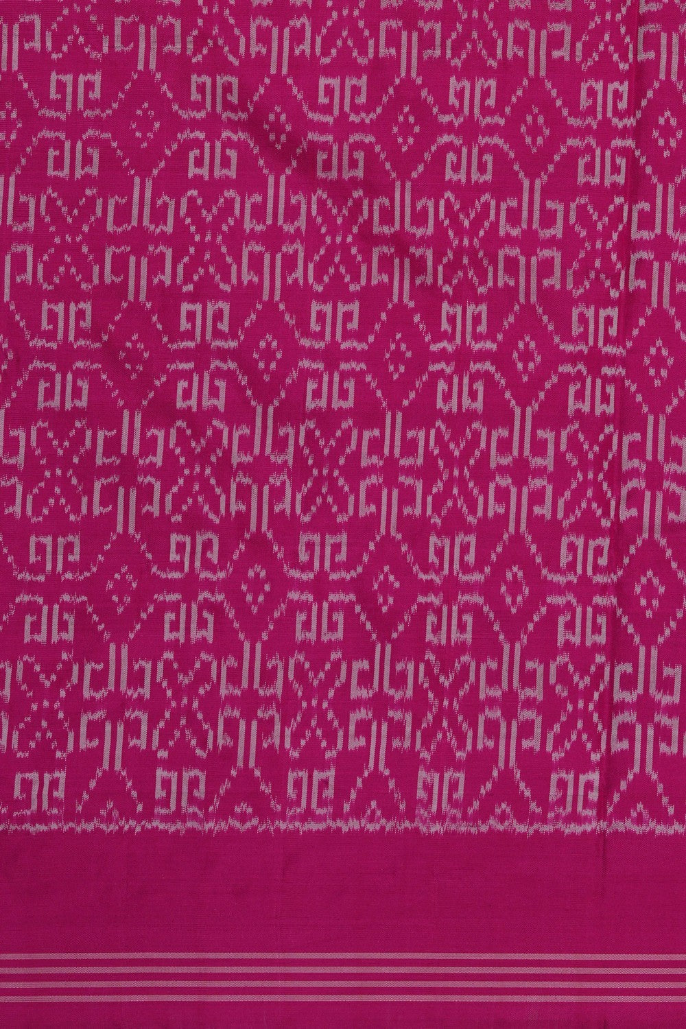Image of Pink Pochampally Silk Saree