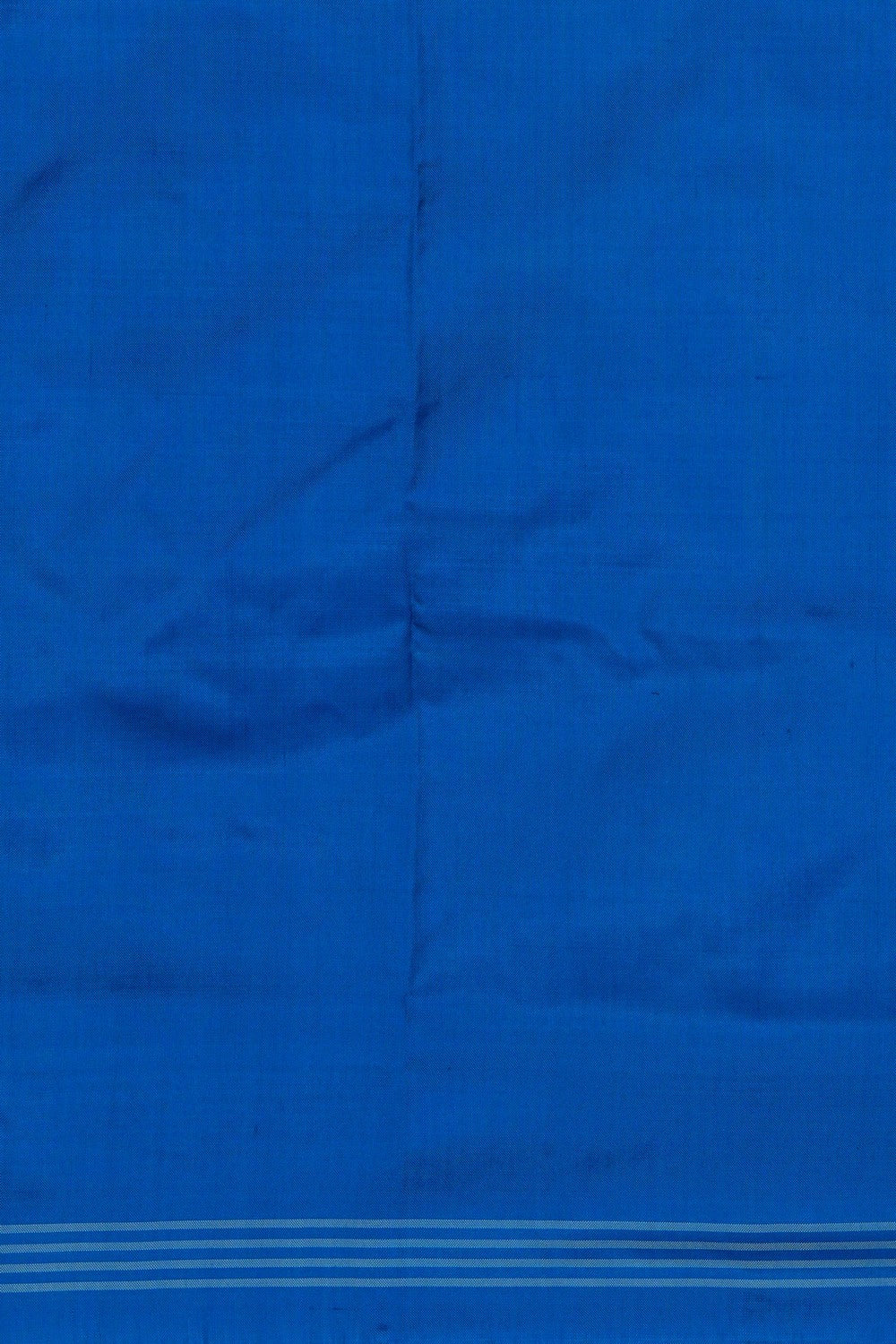 Image of Sea Blue Pochampally Silk Saree