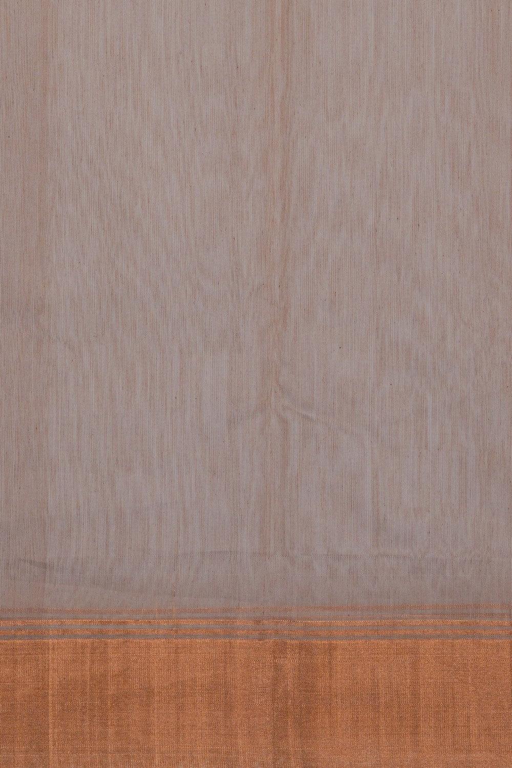 Image of Chanderi Silk Cotton Grey Saree