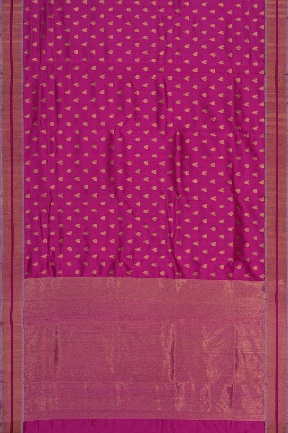 Image of Pink Chanderi Silk Saree