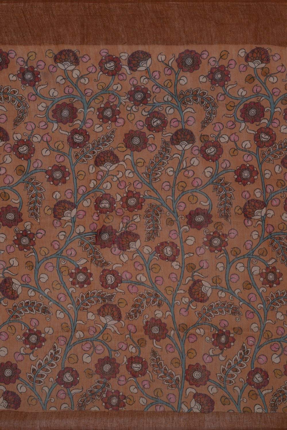 Image of Kalamkari Painting Saree