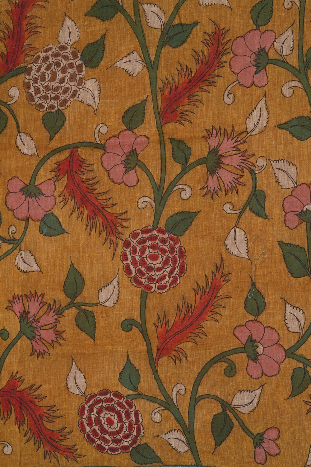 Image of Kalamkari Painting Saree