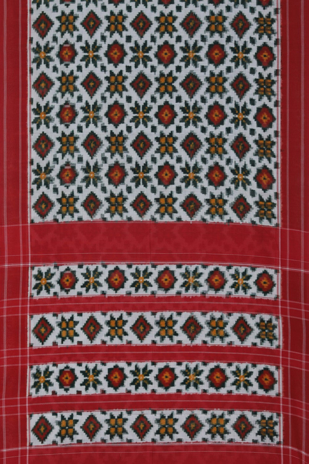 Image of Pochampally Ikat Cotton Saree