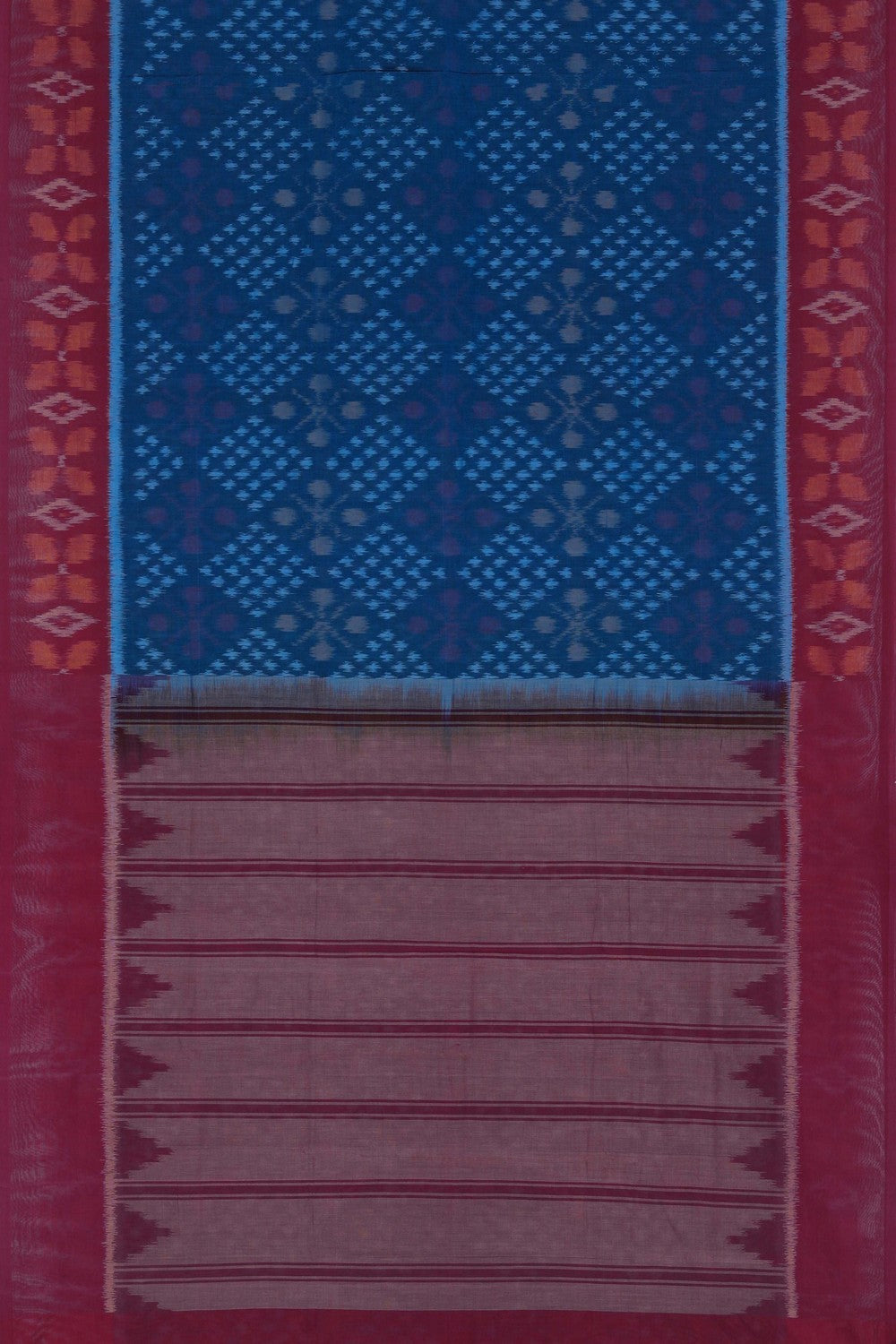 Image of Pochampally Ikat Cotton Saree