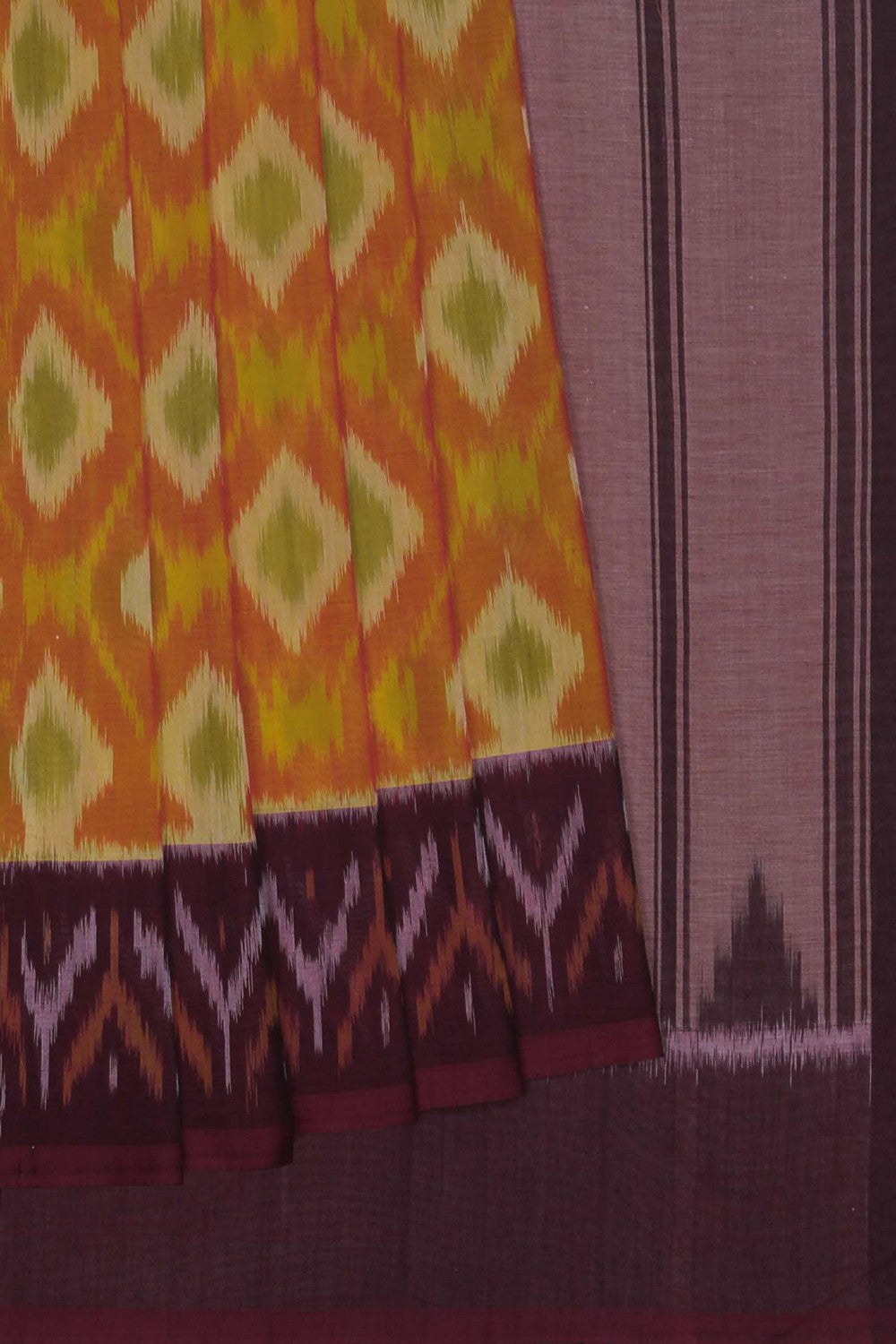 Image of Pochampally Ikat Cotton Saree