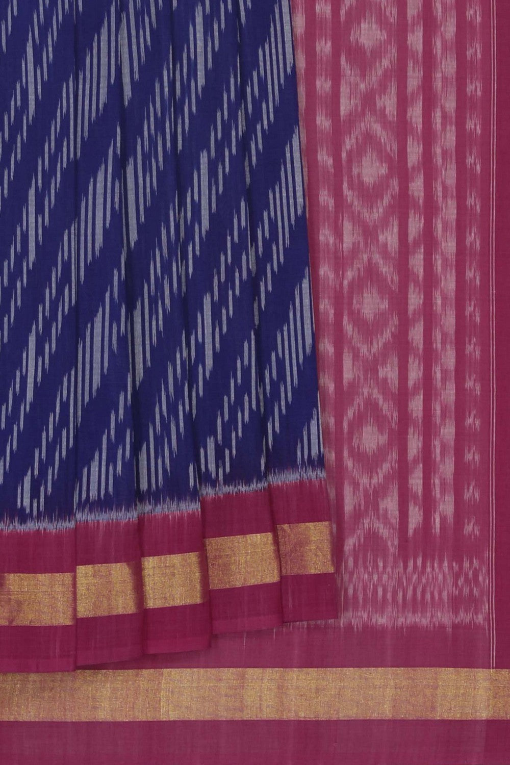 Image of Pochampally Ikat Cotton Saree