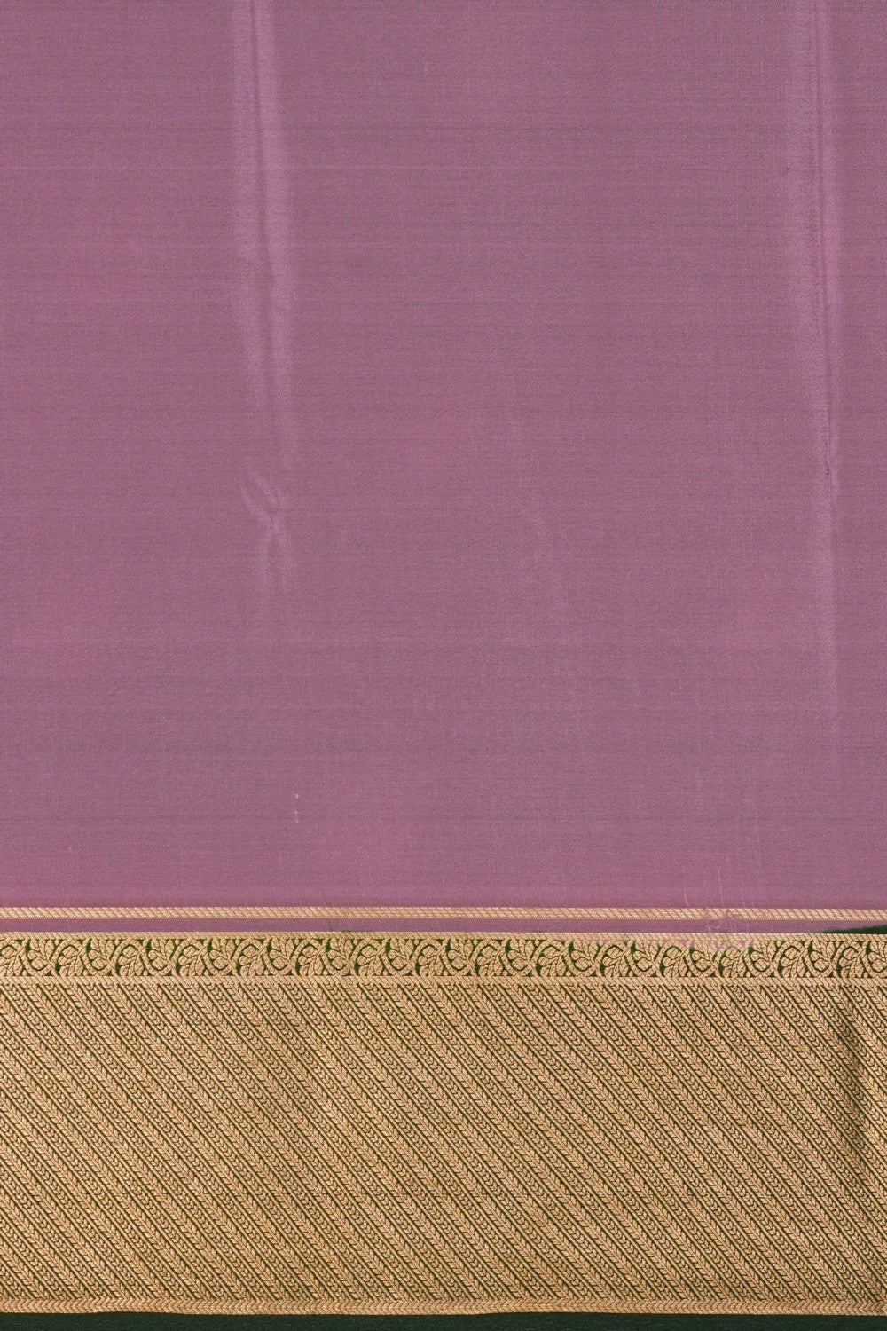 Image of Bottle Green Crepe Silk Saree
