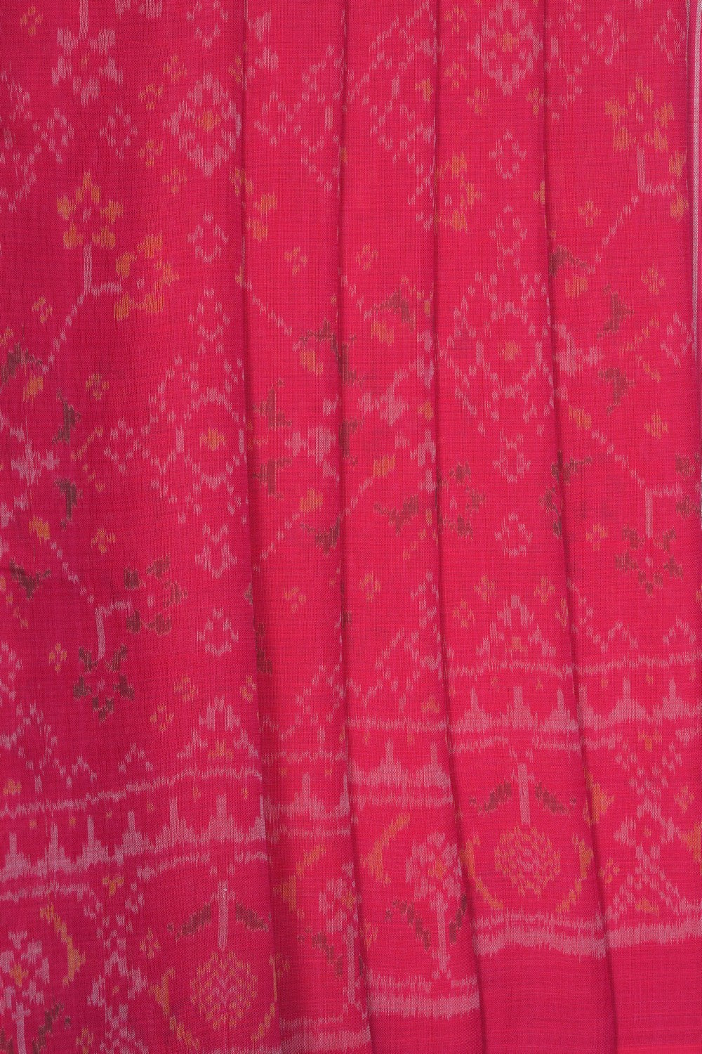 Image of Pink Rajkot Cotton Saree
