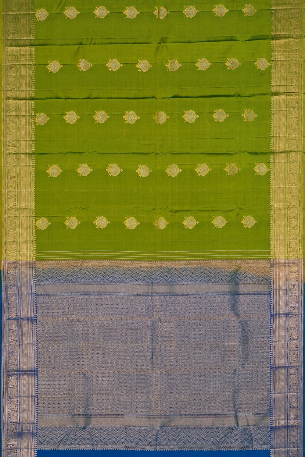 Image of Green South Silk Saree