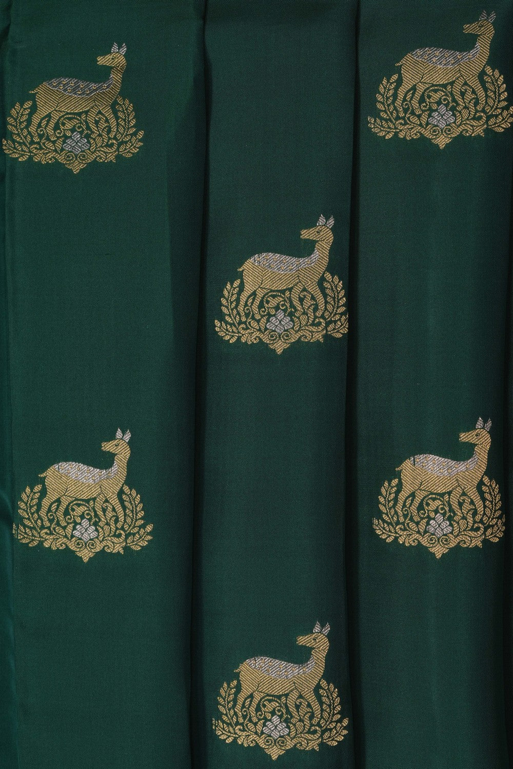 Image of Green South Silk Saree