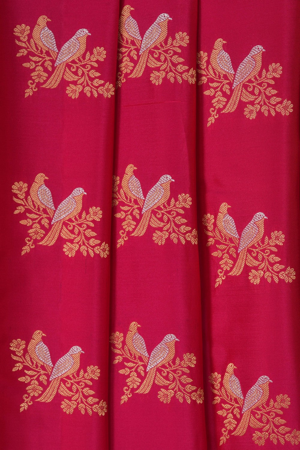 Image of Pink South Silk Saree
