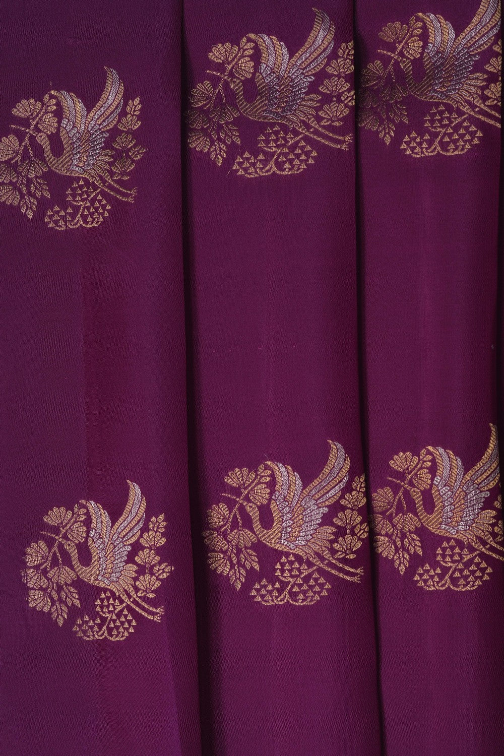 Image of Purple South Silk Saree