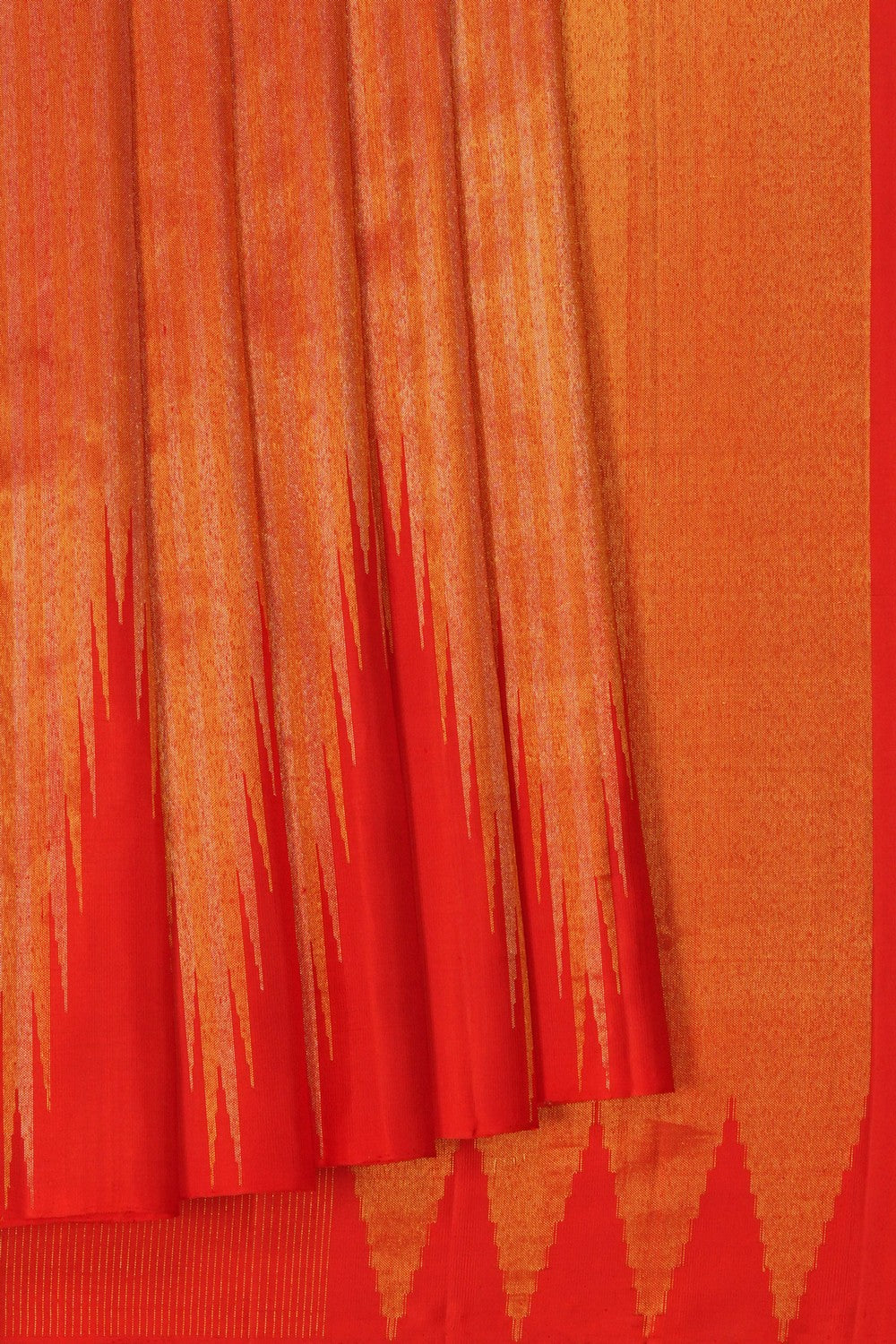 Image of Red South Silk Saree