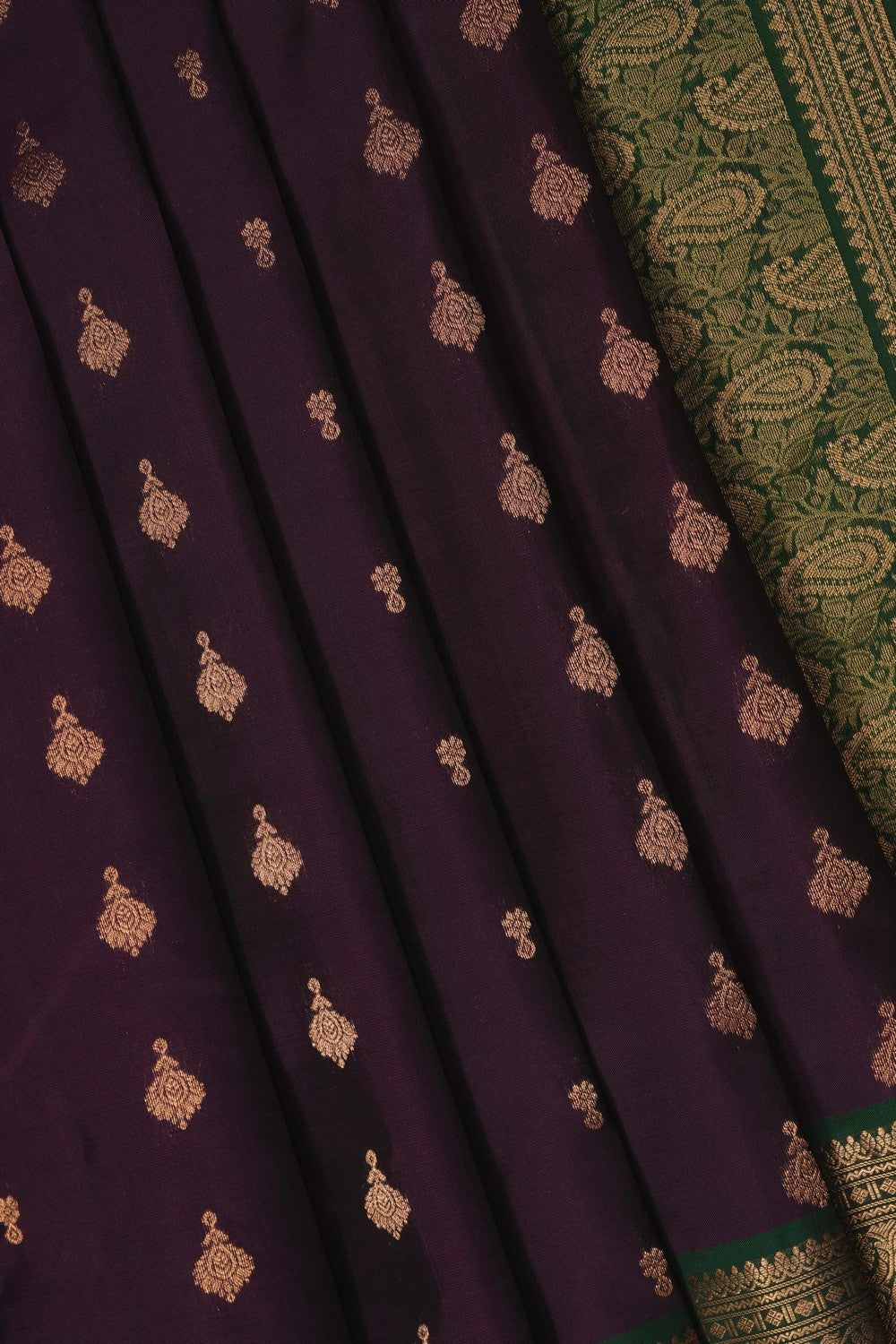 Image of Purple South Silk Saree