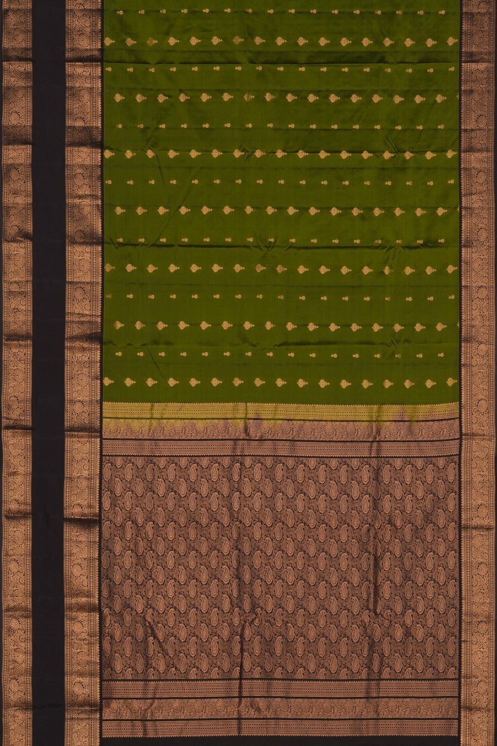 Image of Green South Silk Saree
