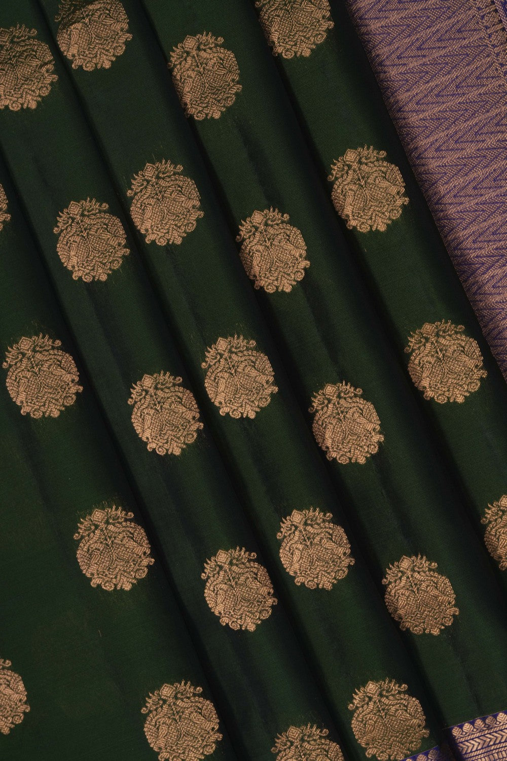 Image of Green South Silk Saree