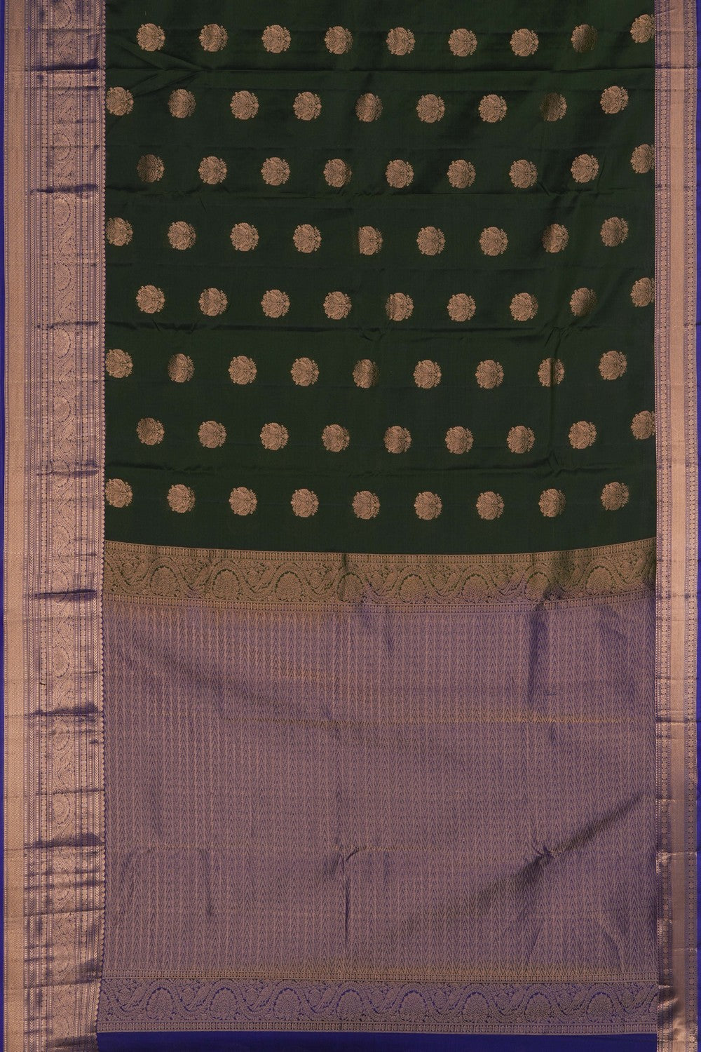 Image of Green South Silk Saree