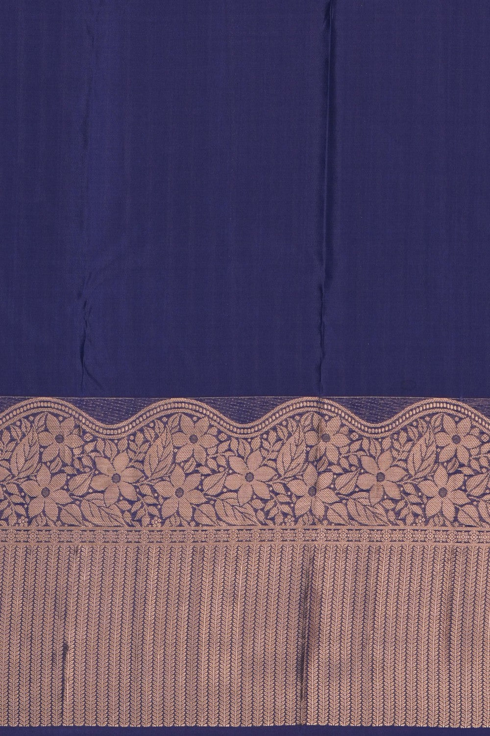 Image of Smoky Blue South Silk Saree