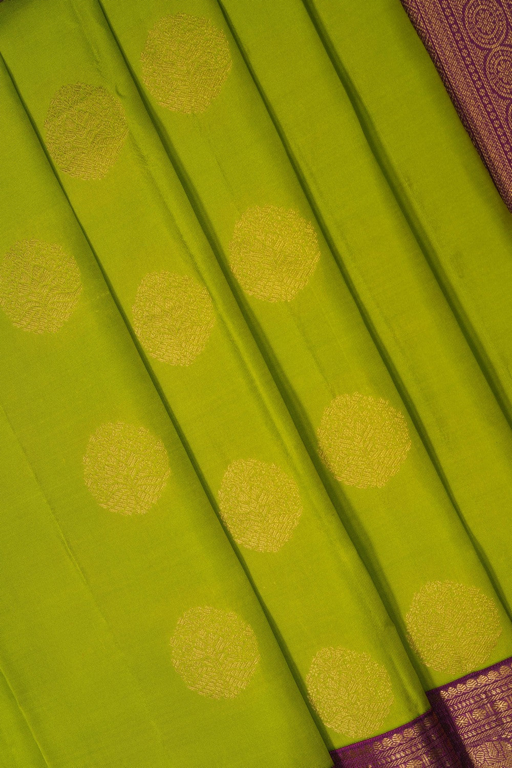 Image of Green South Silk Saree