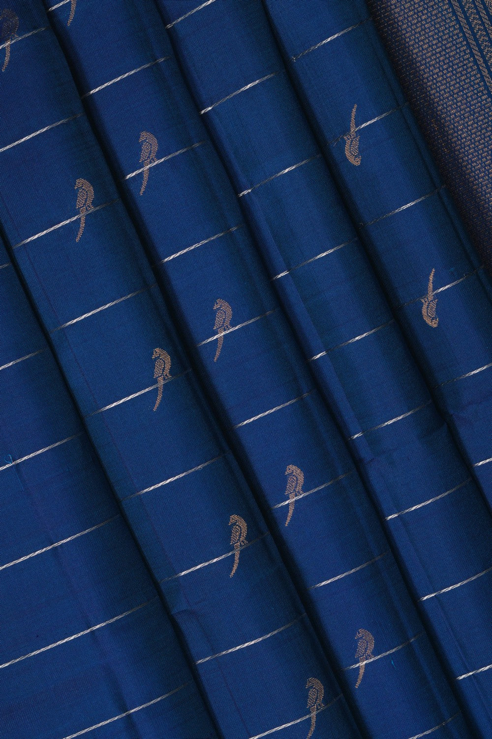 Image of Blue South Silk Saree