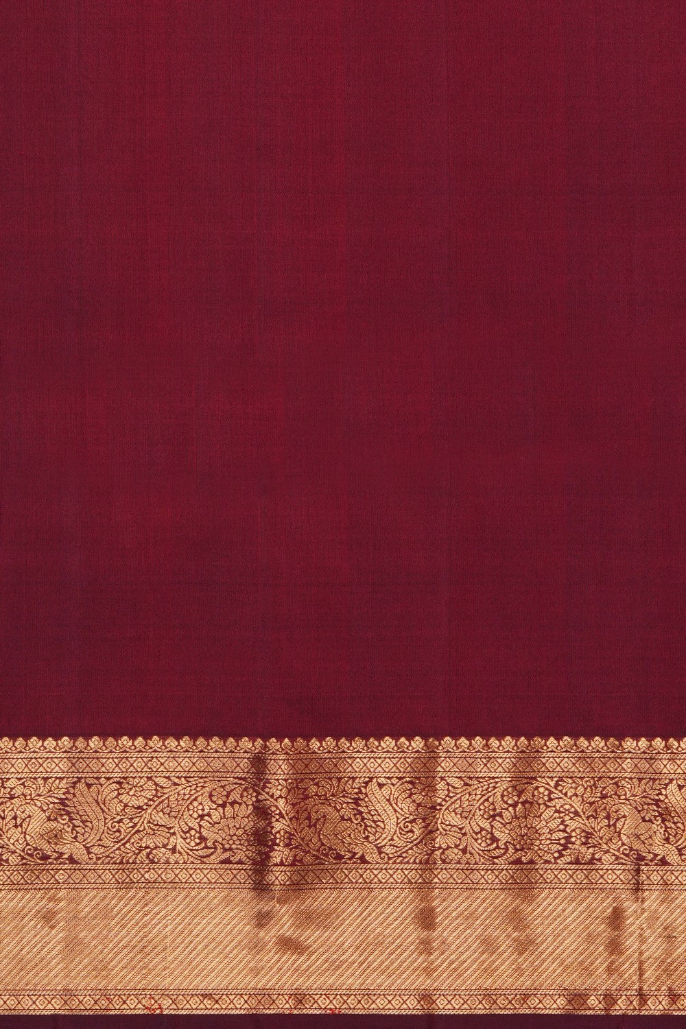 Image of Maroon South Silk Saree