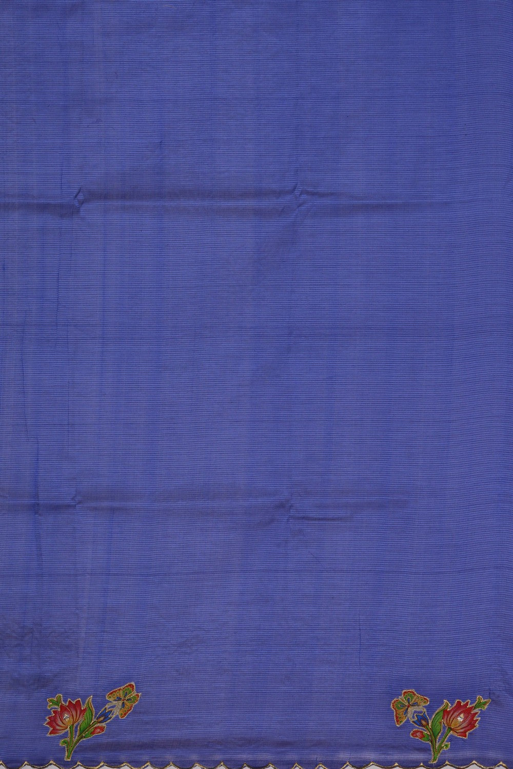 Image of Mangalagiri Silk Embroidery Saree