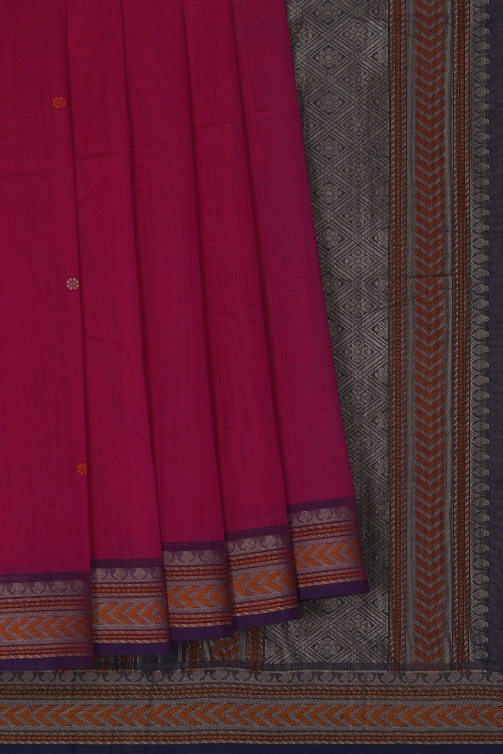 Image of Pink South Cotton Saree
