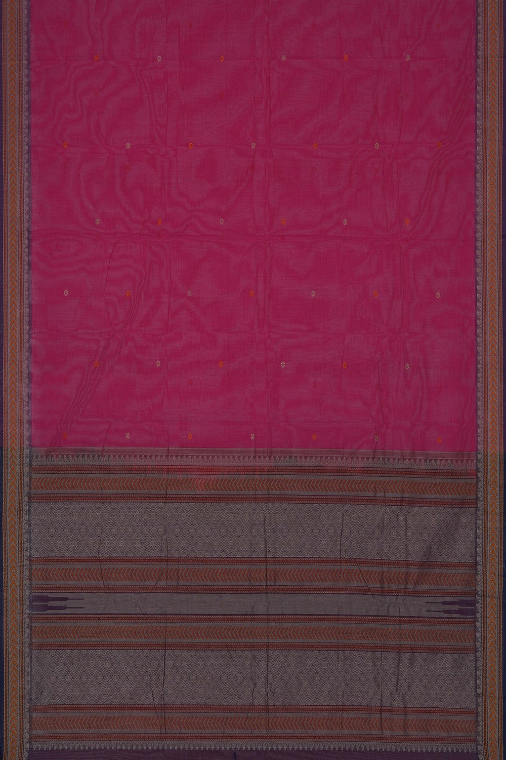 Image of Pink South Cotton Saree