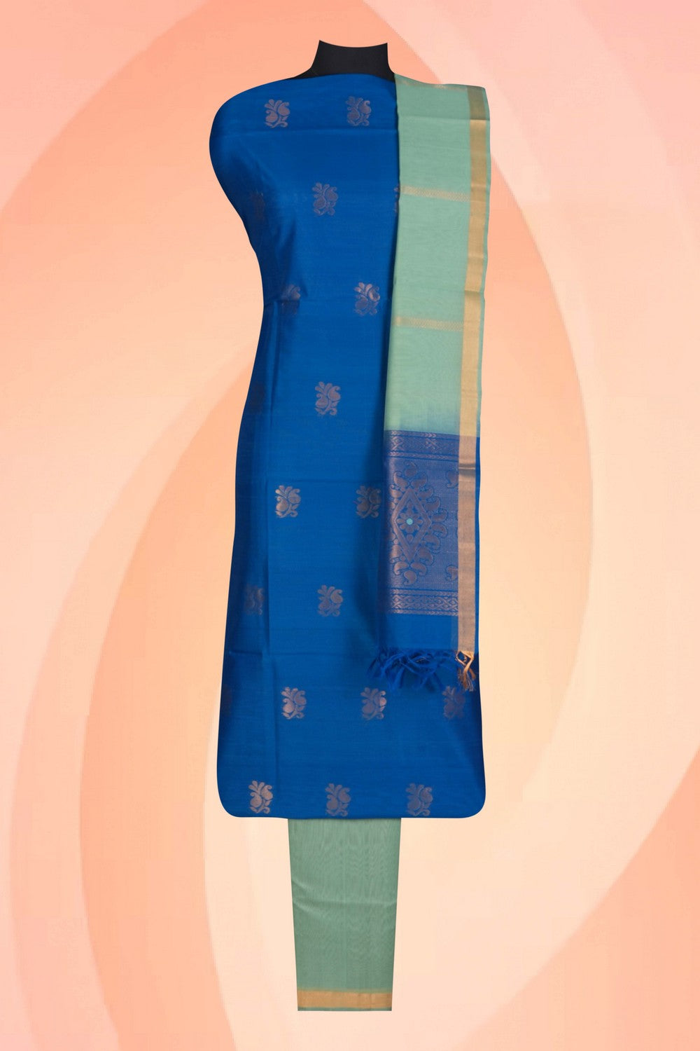 Image of Unstitched Suit Set Fabric (3 Pcs Set)