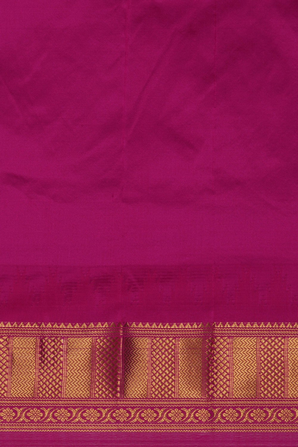 Image of Narayanpet Silk Brown Saree