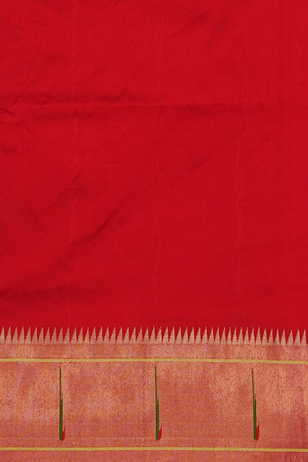 Image of Red Paithani Silk Saree