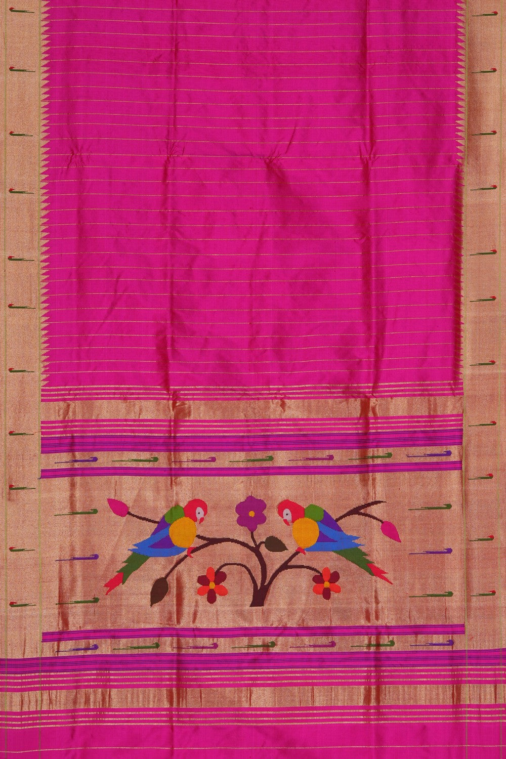 Image of A Pink Silk Dupatta