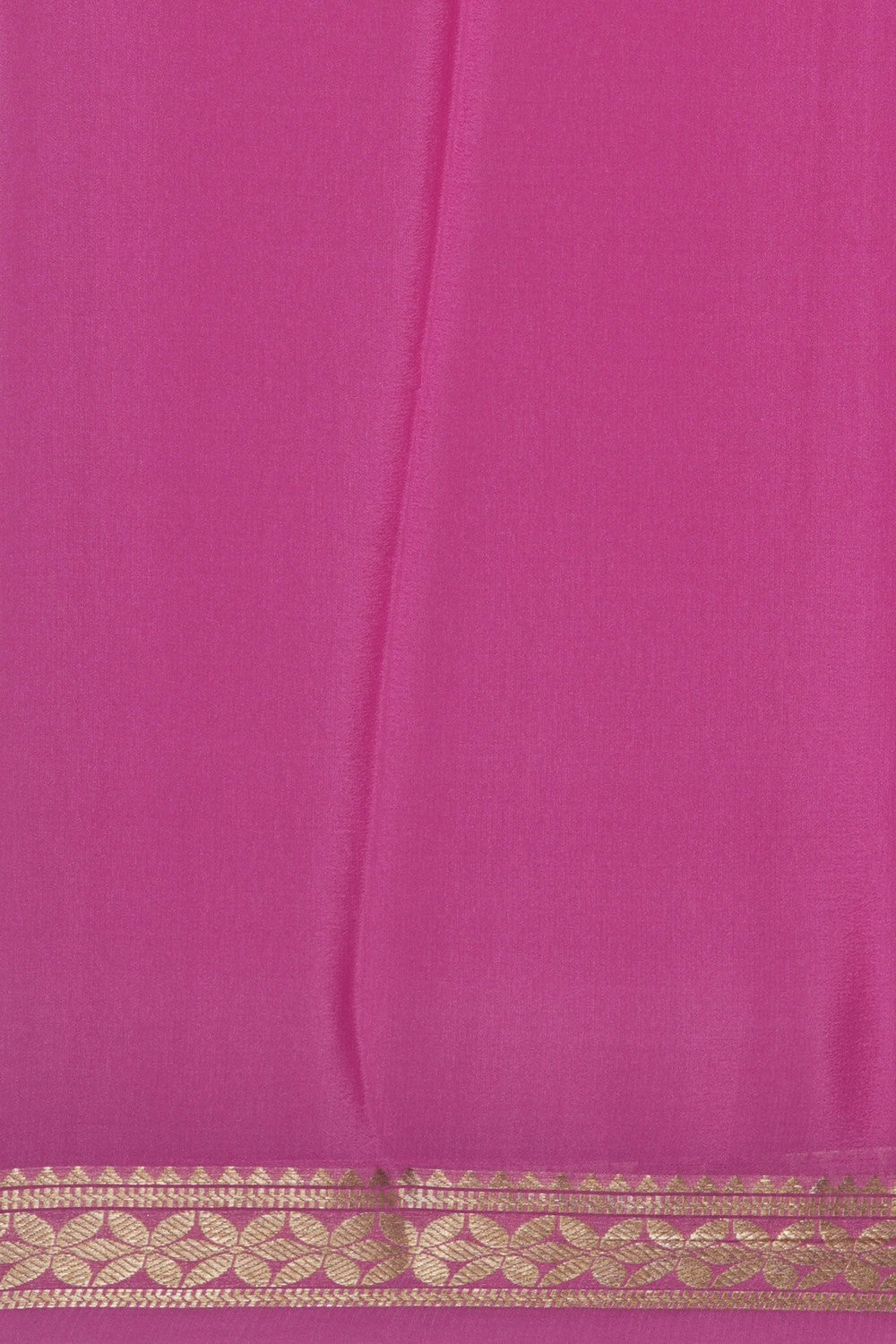 Image of Pink Crepe Silk Saree