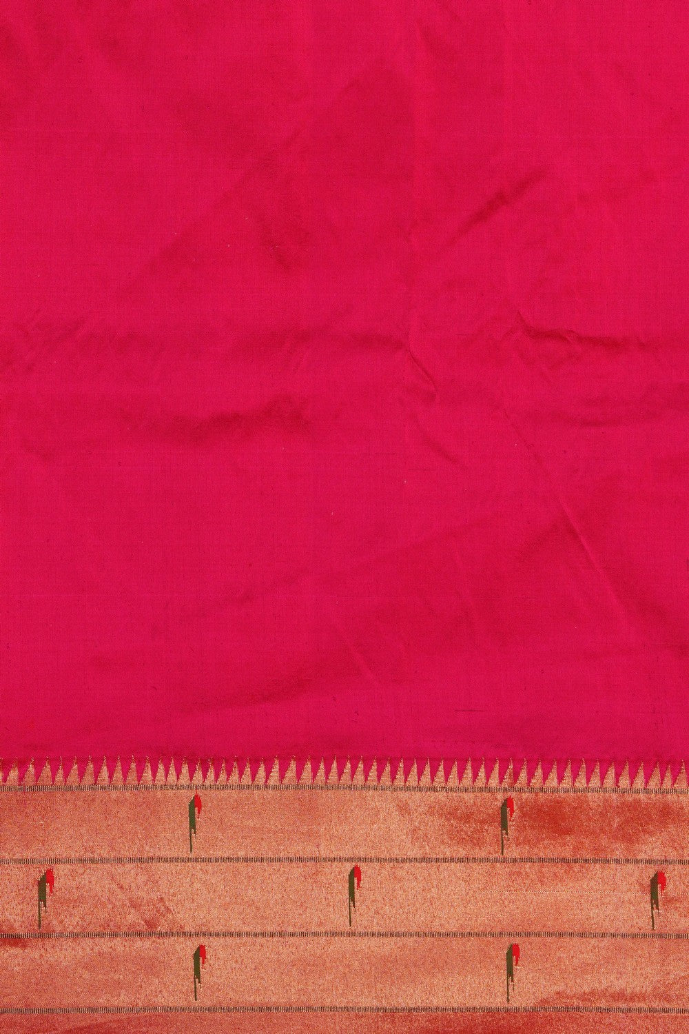 Image of Pink Paithani Silk Saree