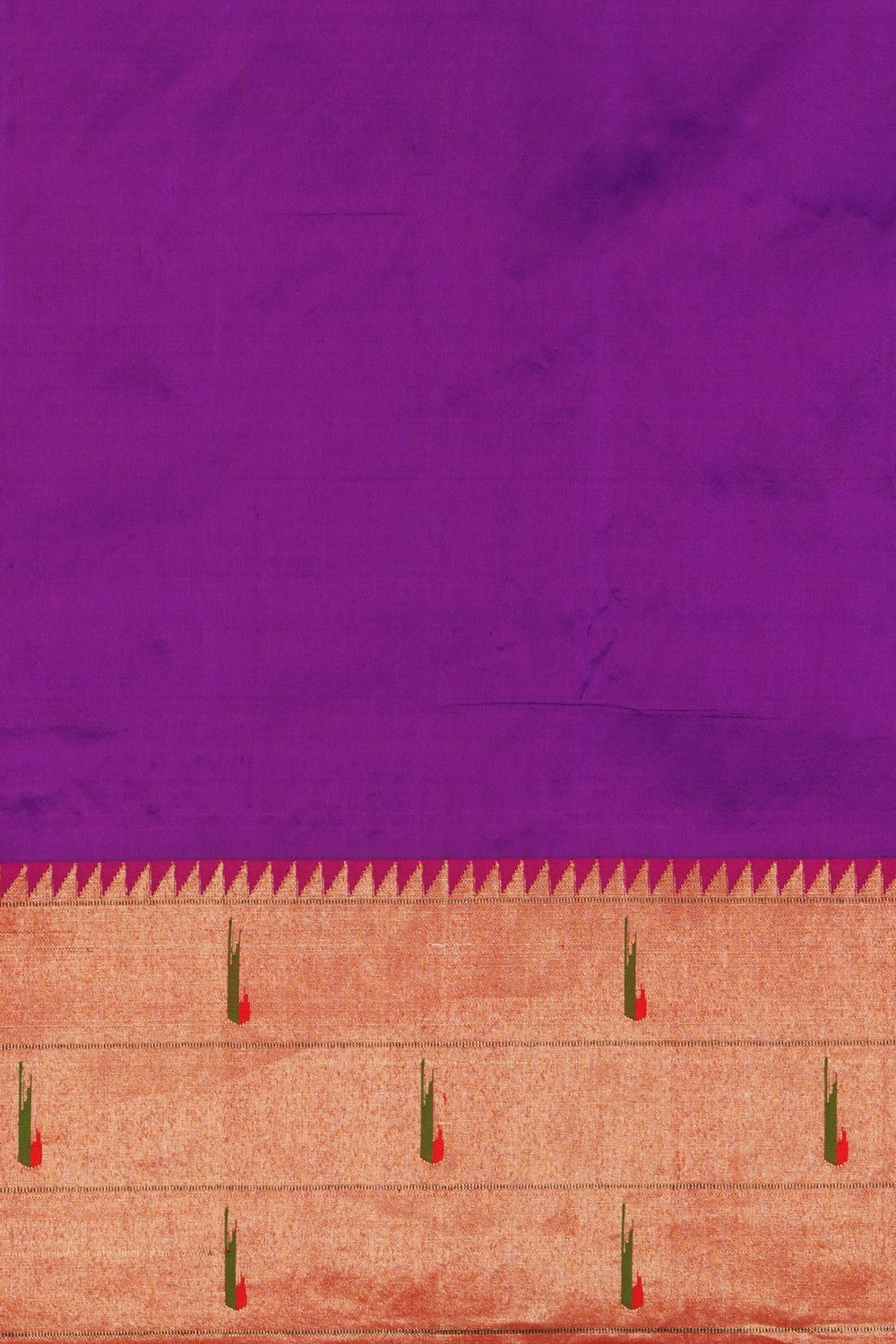 Image of Purple Paithani Silk Saree
