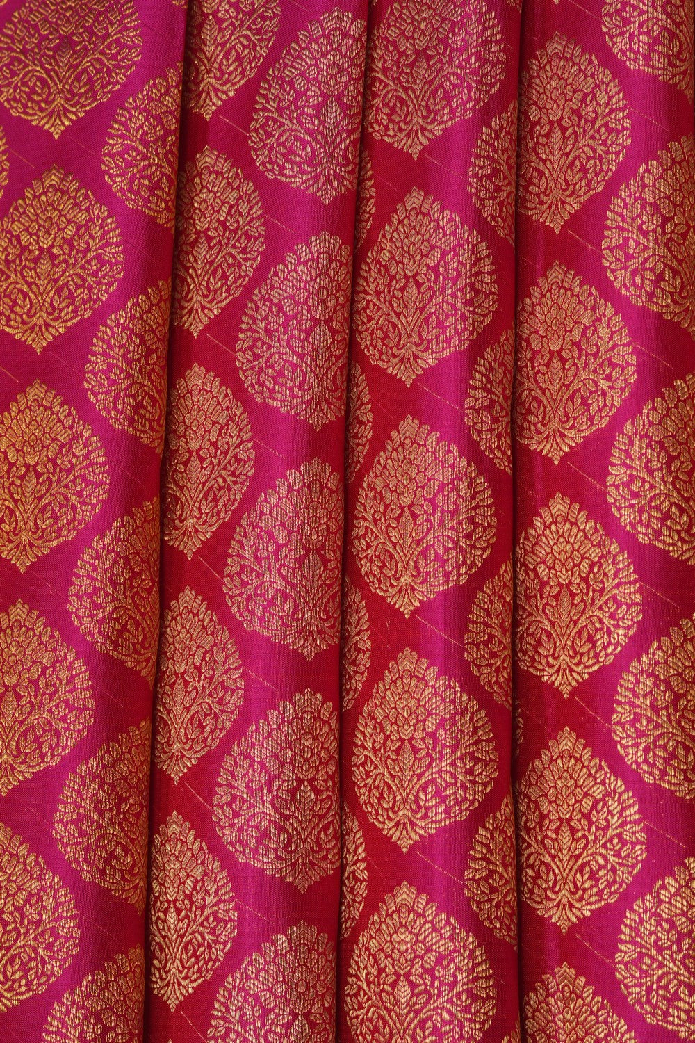 Image of Pink Kanchipattu Brocade Saree
