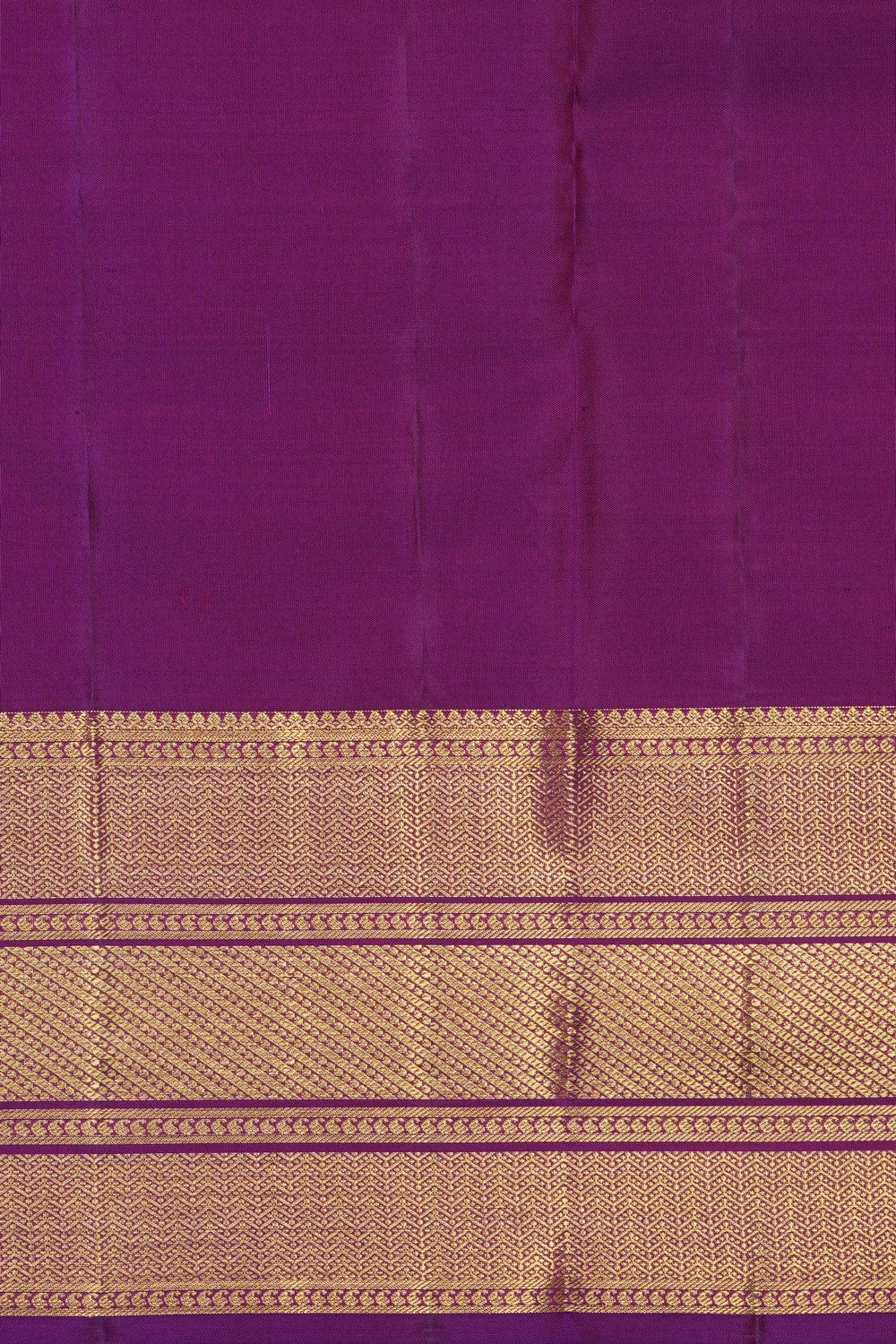 Image of Purple Kanchipattu Brocade Saree