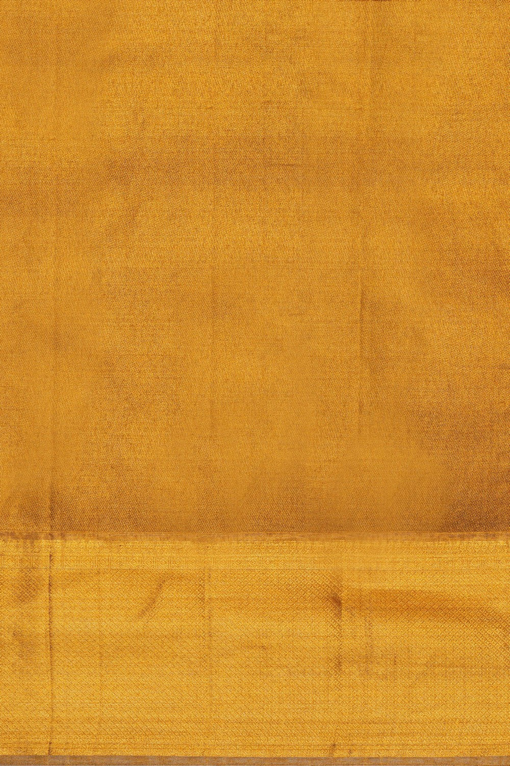 Image of A Gold Tissue Brocade Kanjivaram Silk Saree