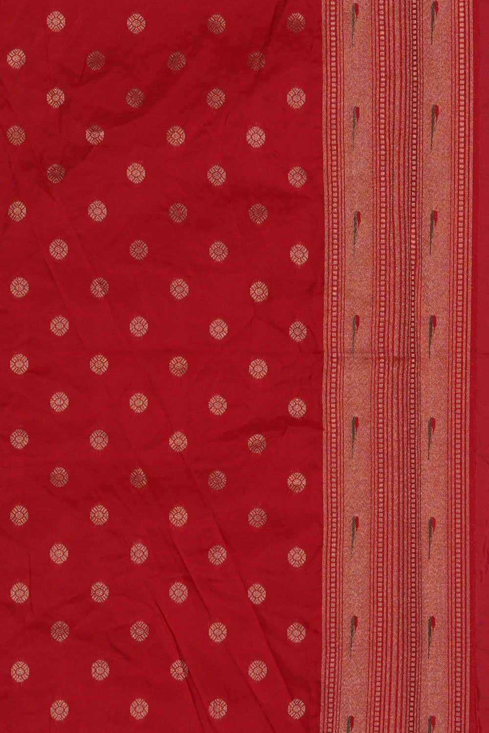 Image of Paithani Fusion Bandhani Saree