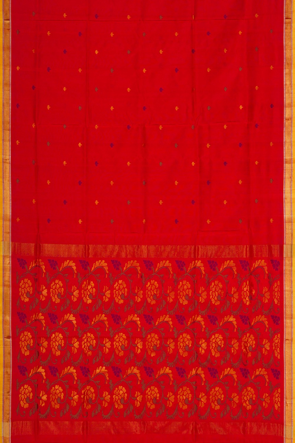 Image of Red Uppada Silk Saree