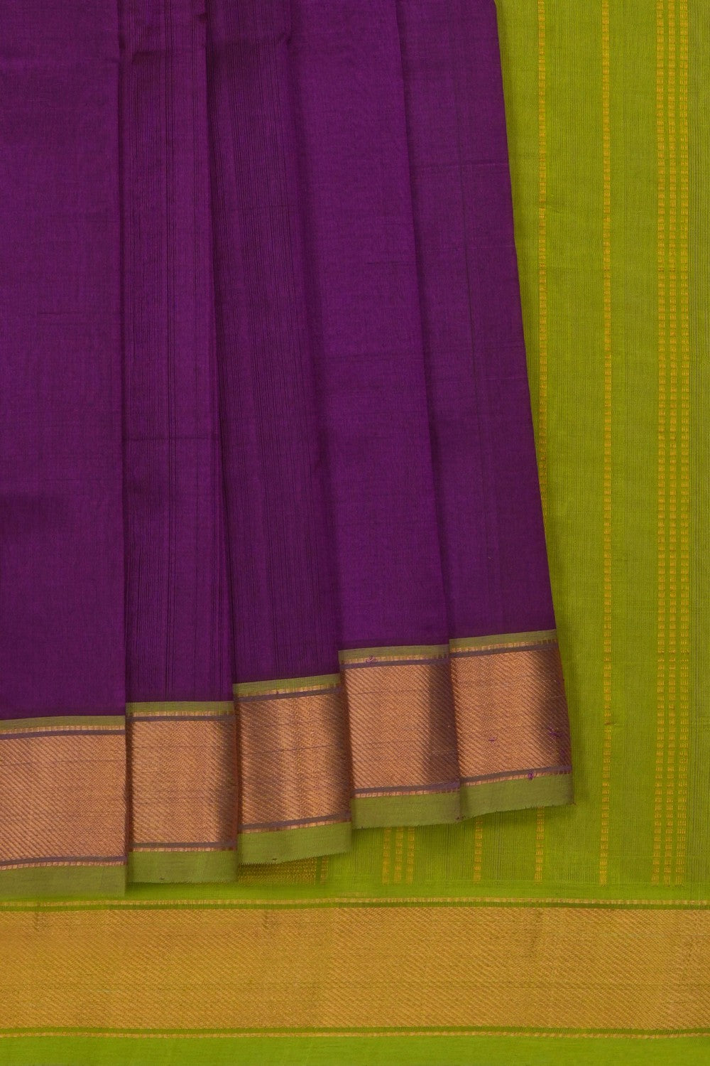 Image of Violet South Silk Cotton Saree